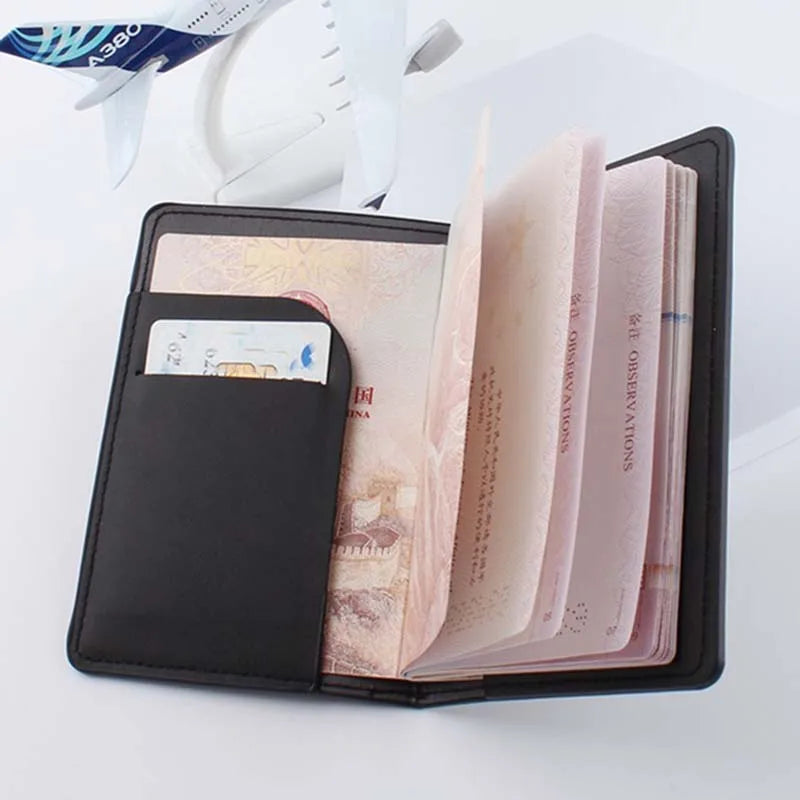 Couple Porte-Passeport Élégant