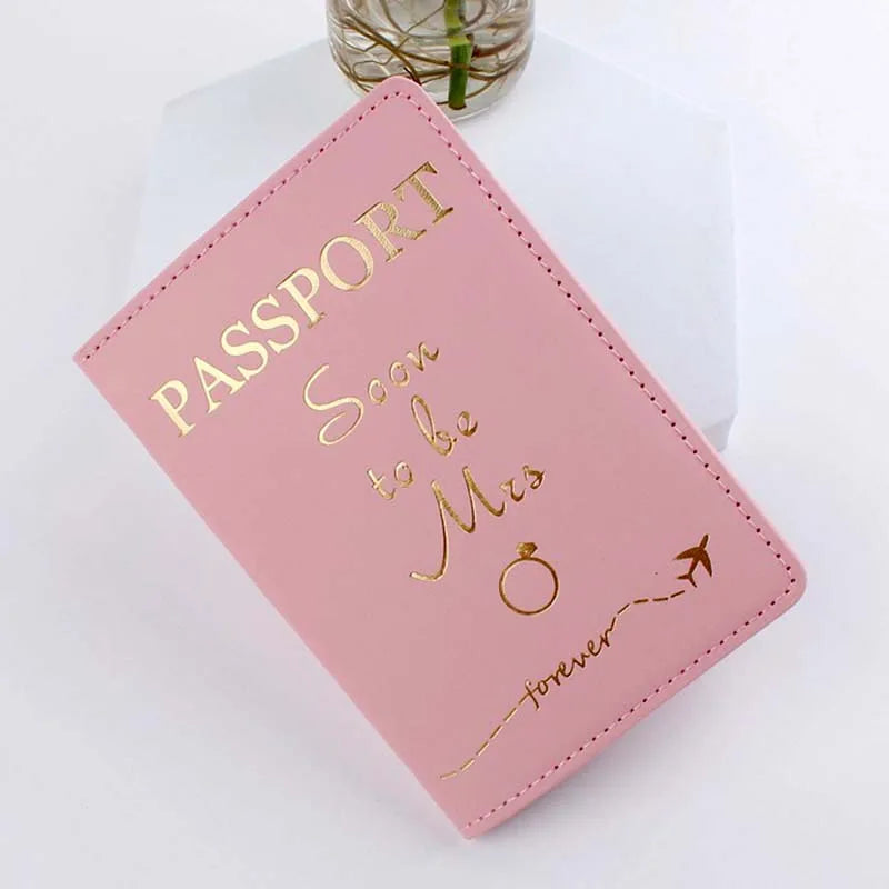 Couple Porte-Passeport Élégant