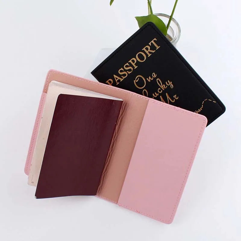 Couple Porte-Passeport Élégant