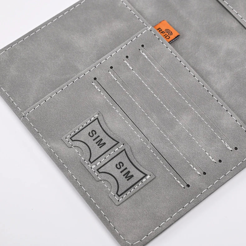 Porte-Passeport Vintage RFID