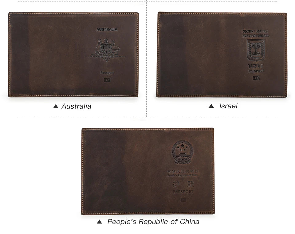 Porte-Passeport Cuir RFID