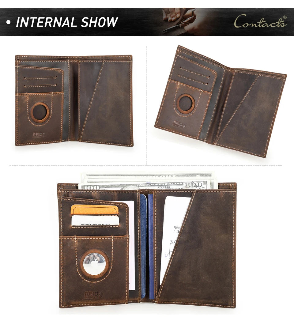 Porte-Passeport Cuir RFID