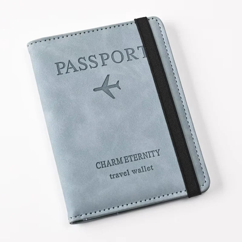 Porte-Passeport Vintage RFID