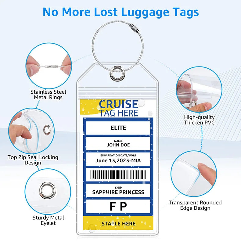 Porte-Passeport Vintage RFID