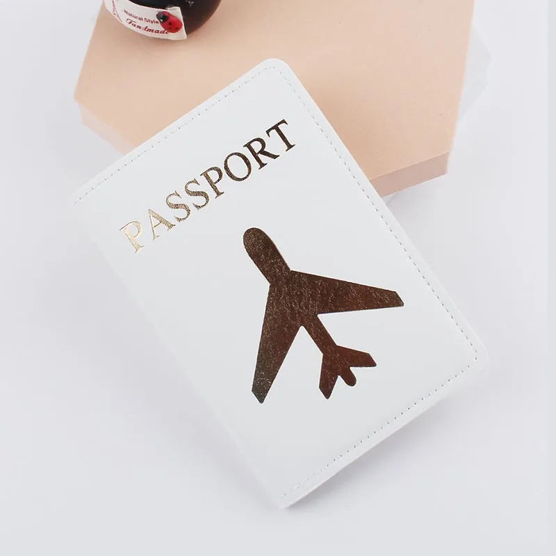 Couple Porte-Passeport Élégant