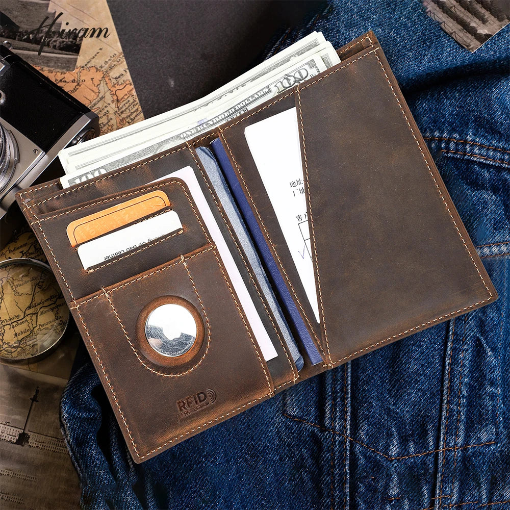 Porte-Passeport Cuir RFID