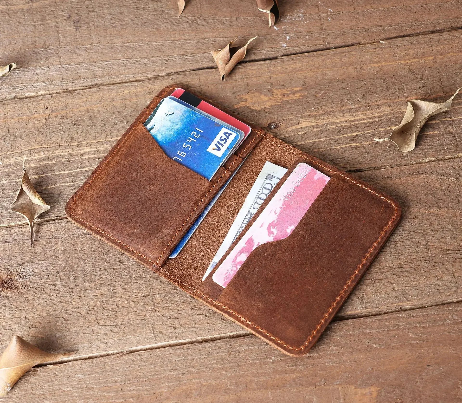 Porte-Cartes Cuir Homme