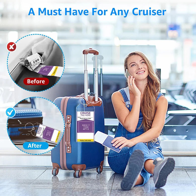 Porte-Passeport Vintage RFID