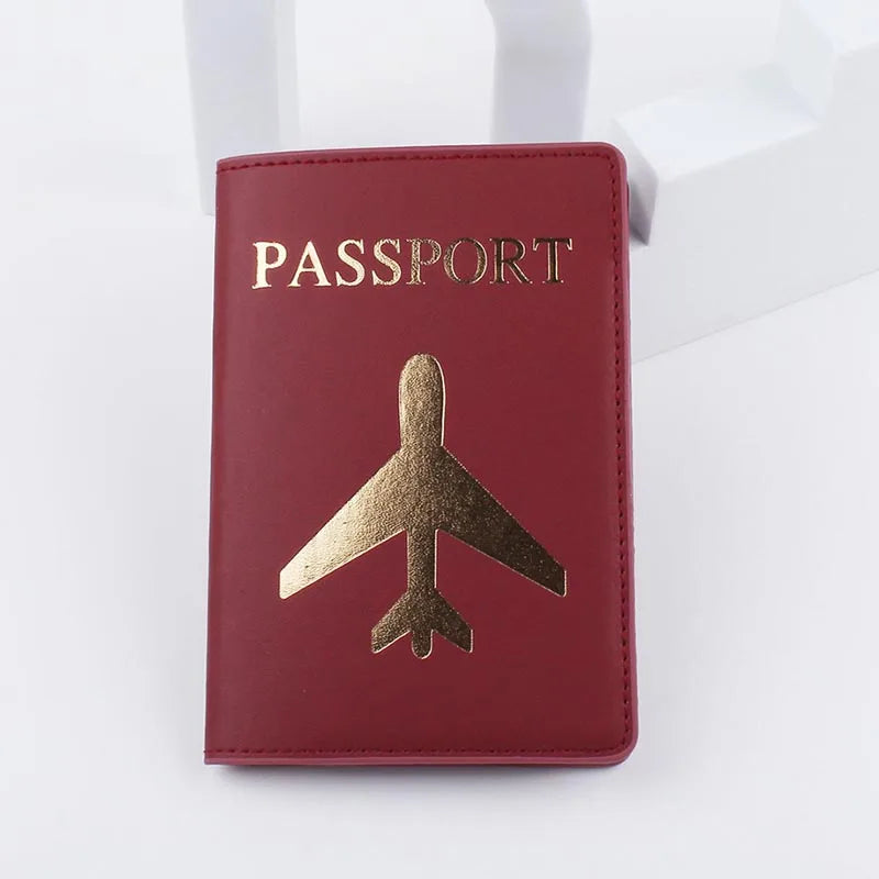 Couple Porte-Passeport Élégant