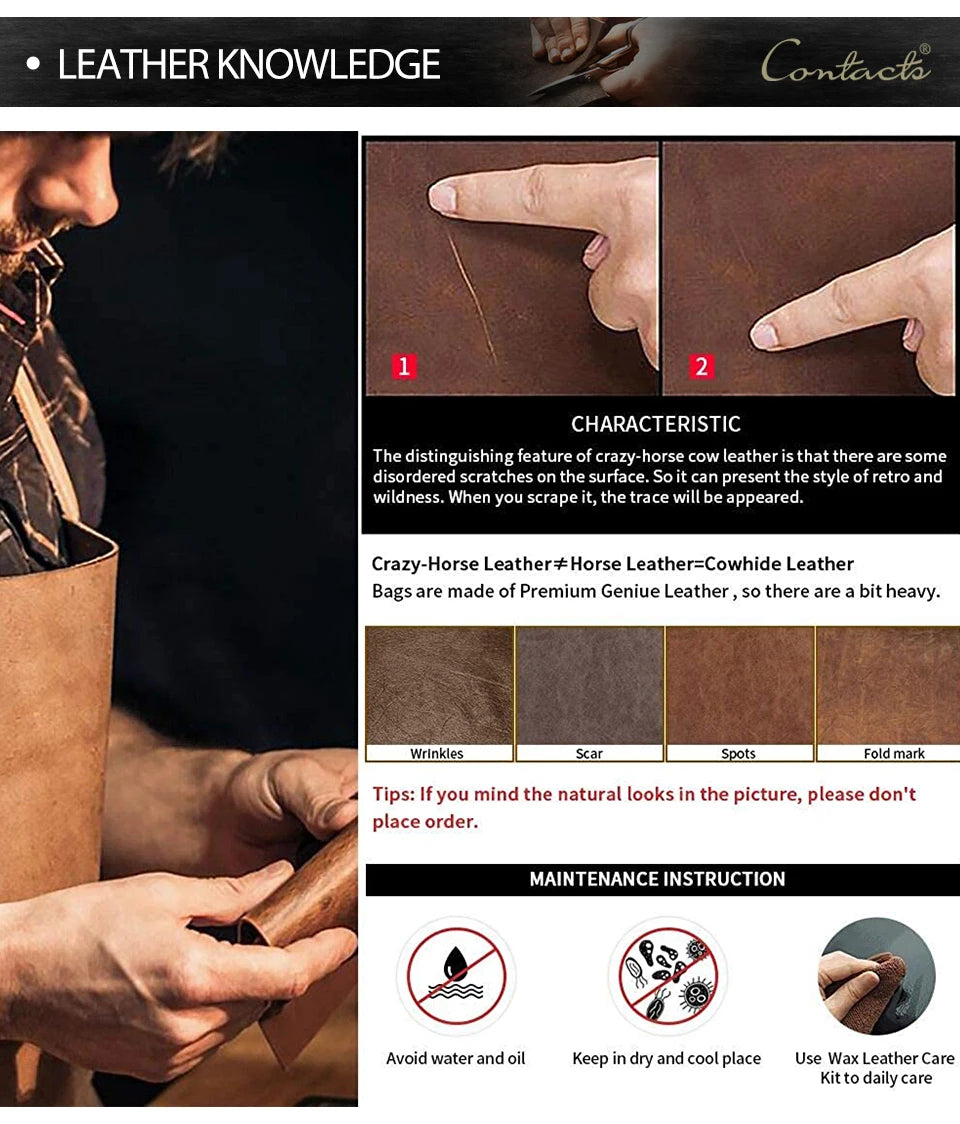 Porte-Passeport Cuir RFID