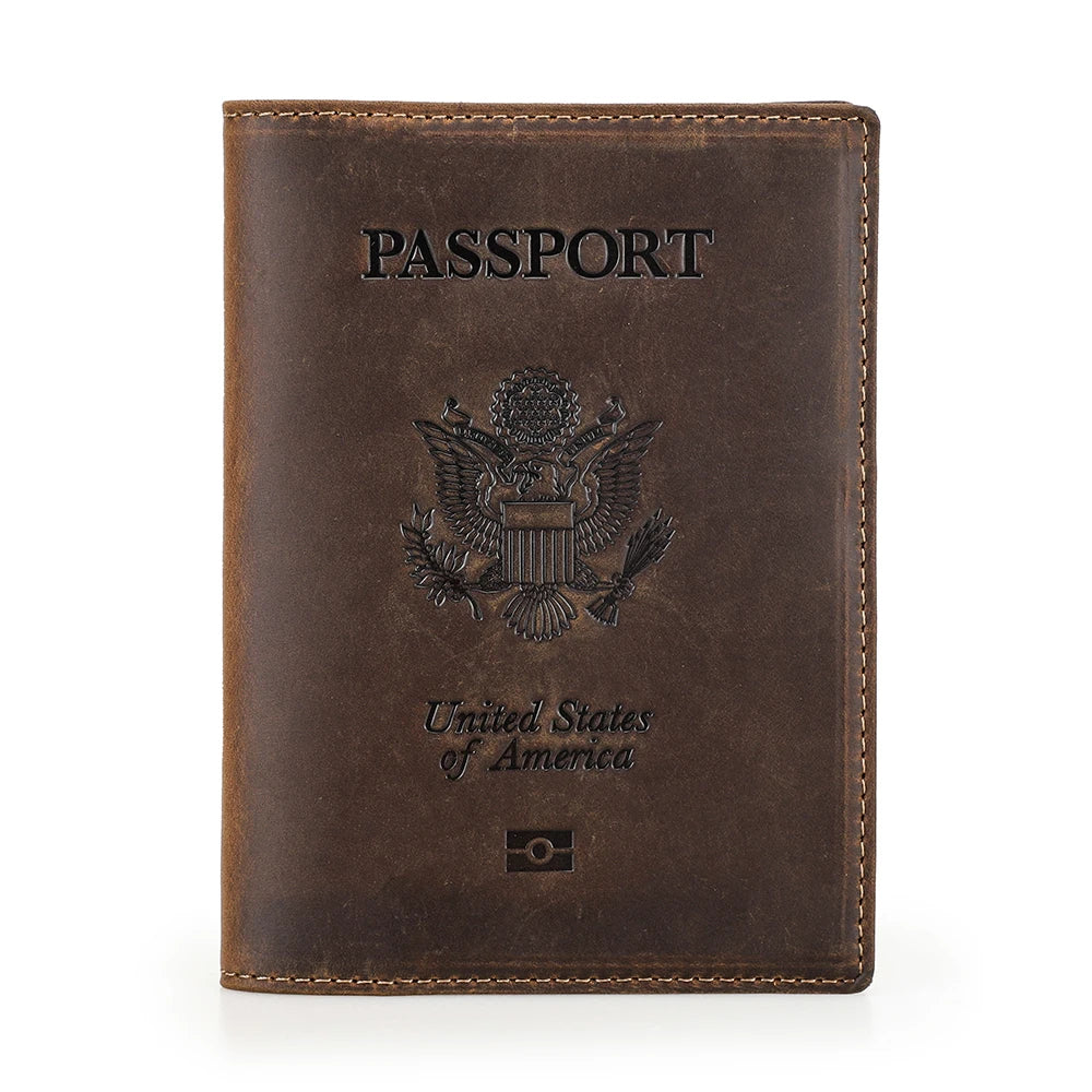 Porte-Passeport Cuir RFID