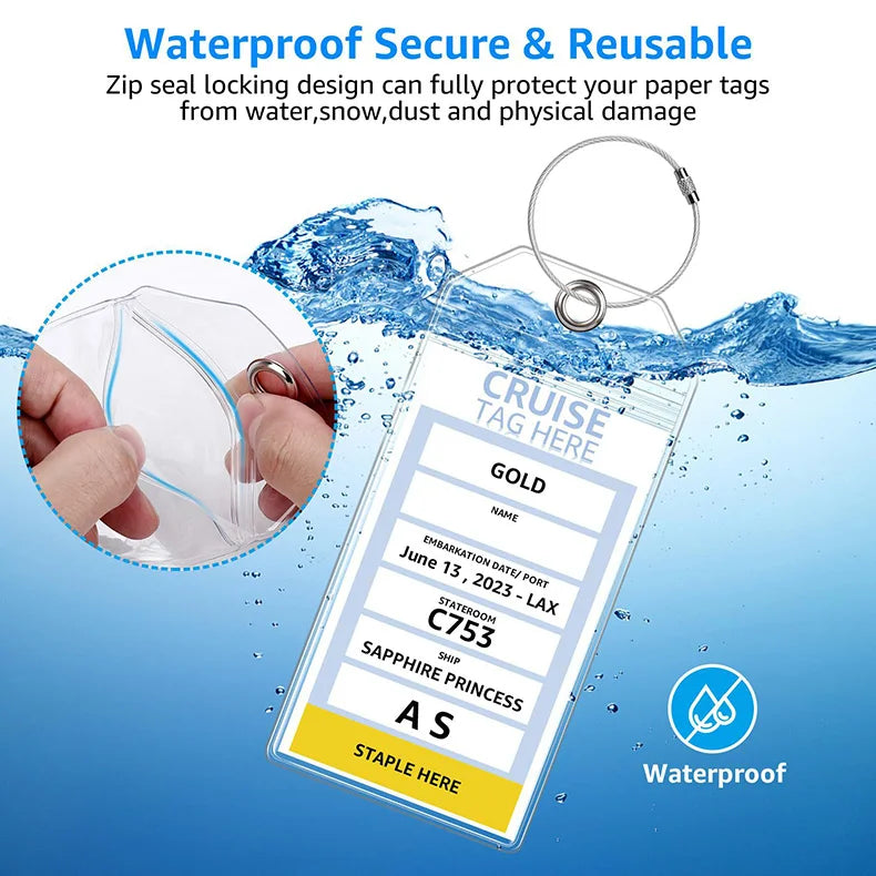 Porte-Passeport Vintage RFID