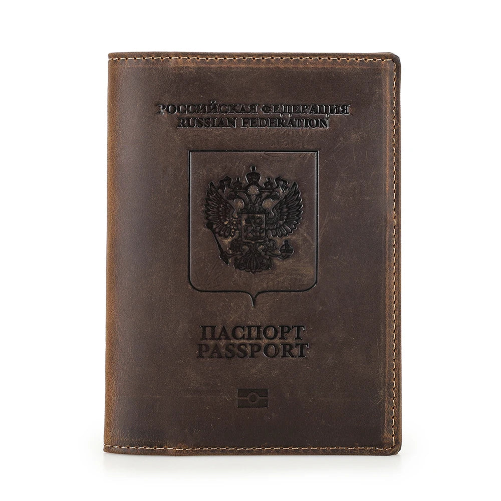 Porte-Passeport Cuir RFID