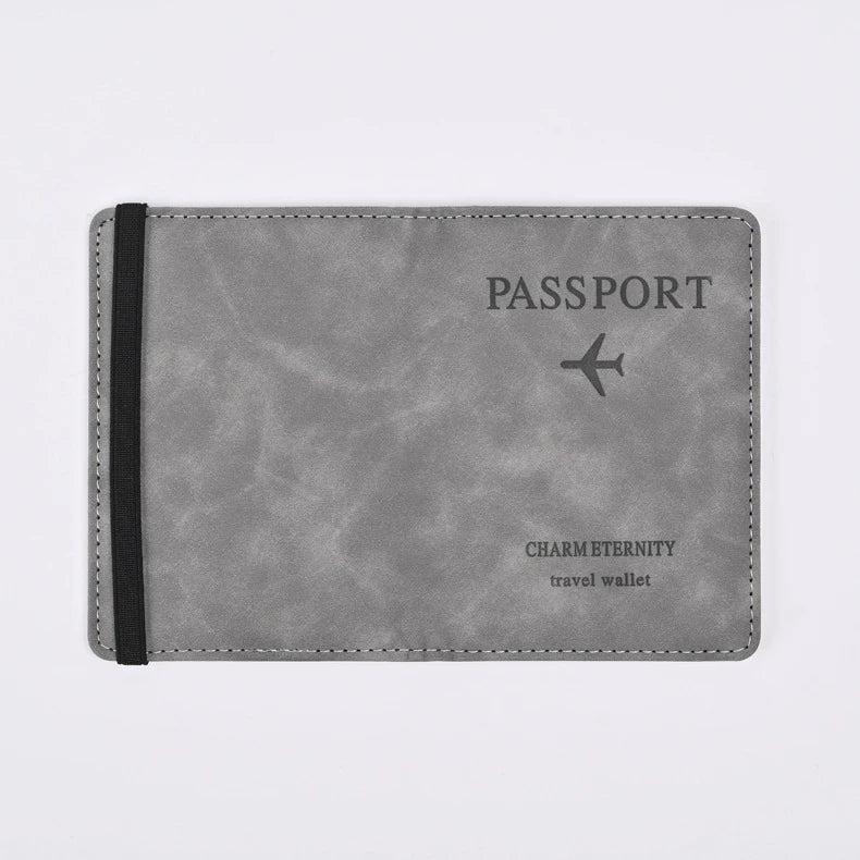 Porte-Passeport Vintage RFID