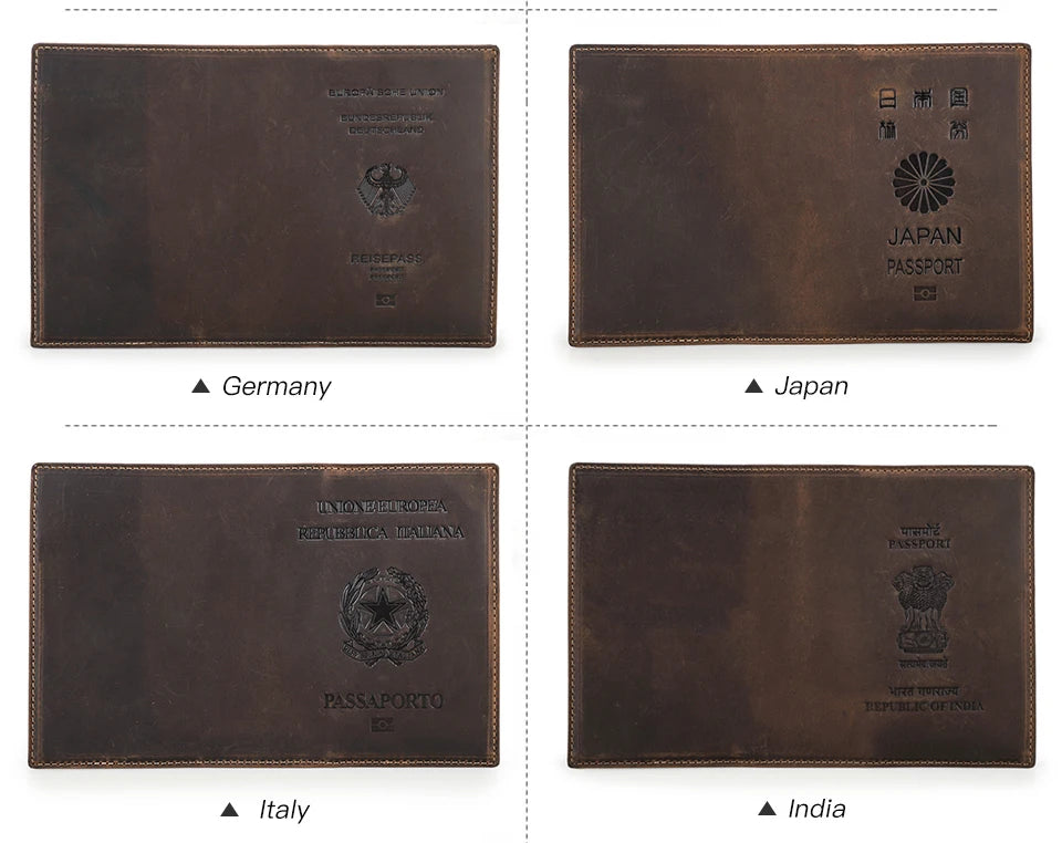 Porte-Passeport Cuir RFID