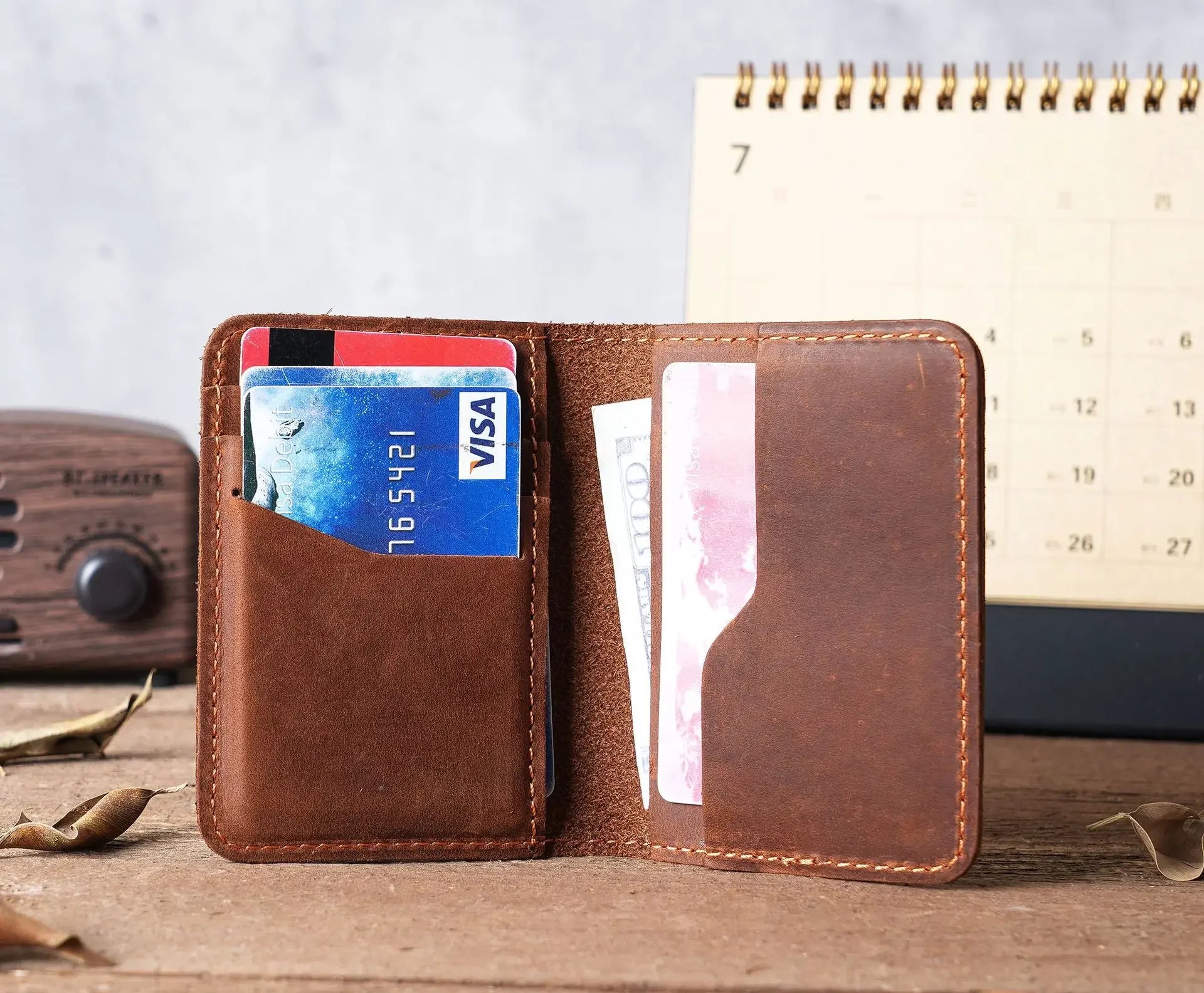 Porte-Cartes Cuir Homme