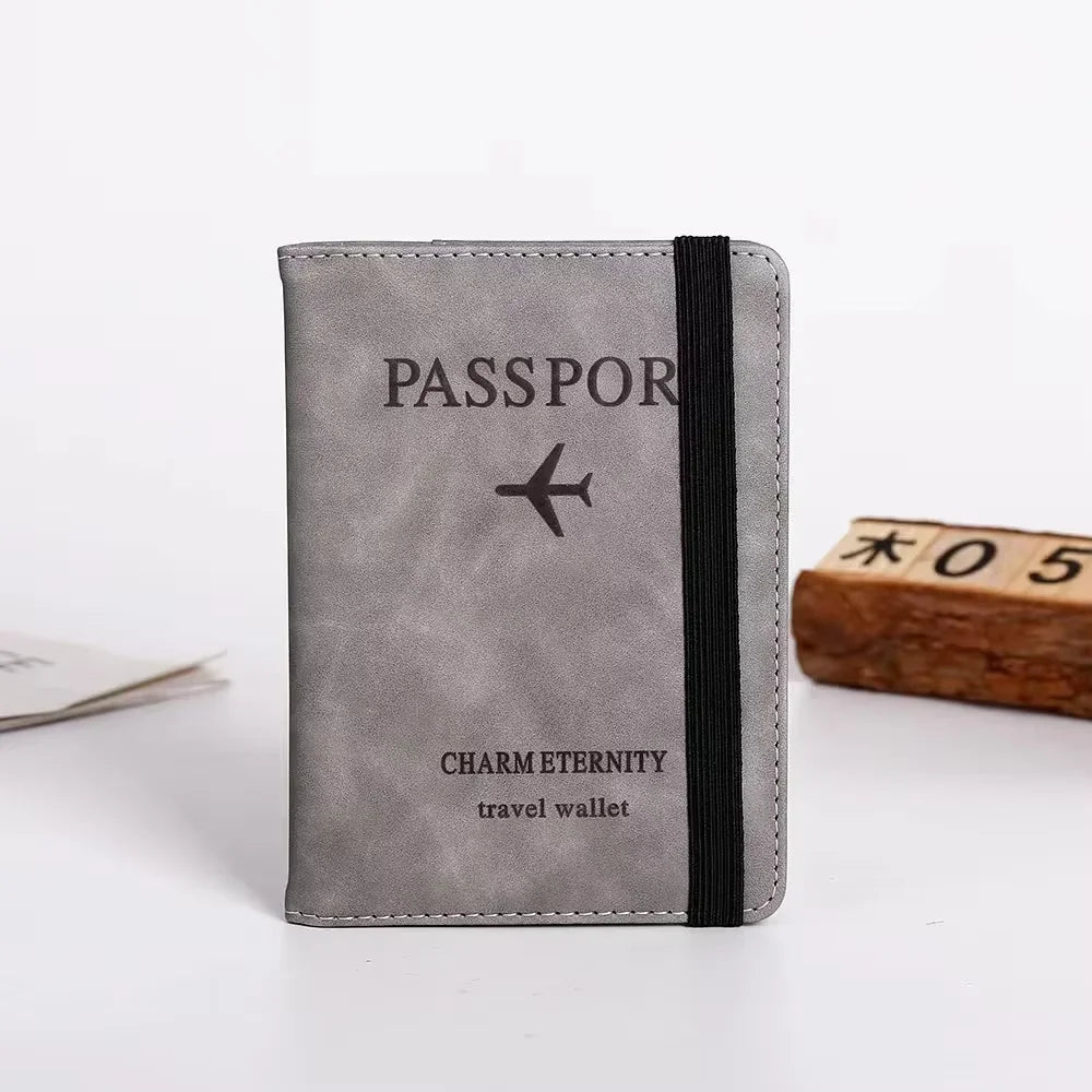 Porte-Passeport Vintage RFID